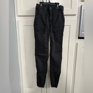 Women black jogger
